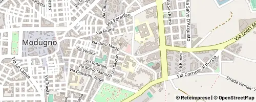 Mappa Modugno
