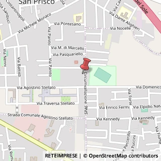 Mappa Via Circumvallazione, 73, 81054 San Prisco, Caserta (Campania)