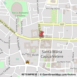 Mappa Piazza San Francesco, 2, 81055 Santa Maria Capua Vetere, Caserta (Campania)