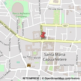 Mappa Via Galatina 21-Z.Ind.Loc Grat, 81055 Santa Maria Capua Vetere CE, Italia, 81055 Santa Maria Capua Vetere, Caserta (Campania)