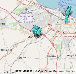 Mappa Via Repubblica, 70026 Modugno BA, Italia (2.94)