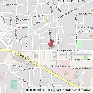 Mappa Via P. Nenni, 53, 81054 San Prisco, Caserta (Campania)