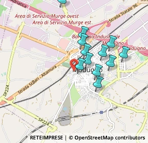 Mappa Via Gen. A. Crispo, 70026 Modugno BA, Italia (0.82583)