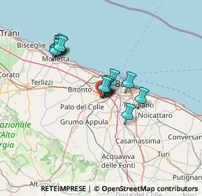 Mappa Via Gen. A. Crispo, 70026 Modugno BA, Italia (11.35929)