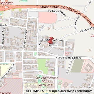 Mappa Via Camillo Golgi, 2, 81100 Caserta, Caserta (Campania)