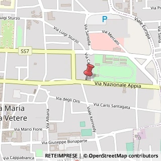 Mappa Via Caserta, 13, 81055 Santa Maria Capua Vetere, Caserta (Campania)