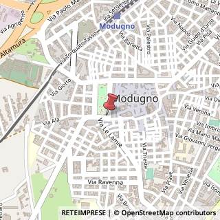 Mappa Piazza Giuseppe Garibaldi, 47, 70026 Modugno, Bari (Puglia)
