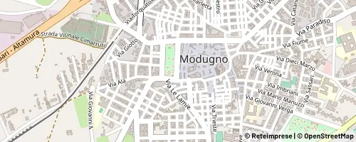 Mappa Modugno