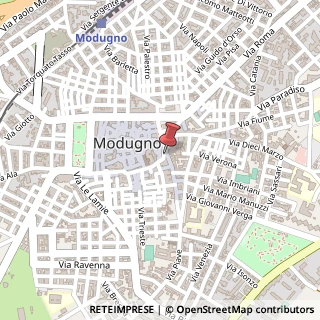 Mappa Piazza Sedile, 26, 70026 Modugno, Bari (Puglia)