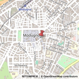 Mappa Piazza Sedile, 27, 70026 Modugno, Bari (Puglia)