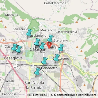 Mappa Via Salvo D'Acquisto, 81100 Caserta CE, Italia (1.80636)