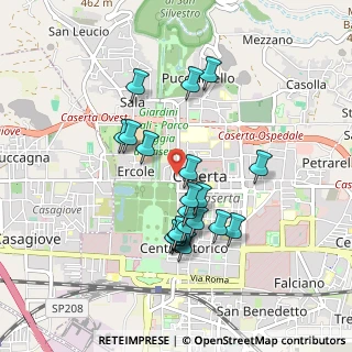 Mappa Piazza Aldifreda, 81100 Caserta CE, Italia (0.872)