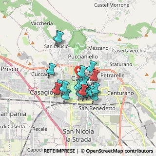 Mappa Piazza Aldifreda, 81100 Caserta CE, Italia (1.35)