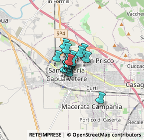 Mappa P.za S. Pietro, 81055 Santa Maria Capua Vetere CE, Italia (0.66158)