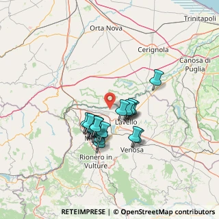 Mappa Contrada Parasacchiello, 85025 Melfi PZ, Italia (11.4275)