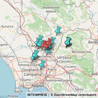 Mappa Via Mohandas Karamchand Gandhi, 81100 Caserta CE, Italia (9.007)