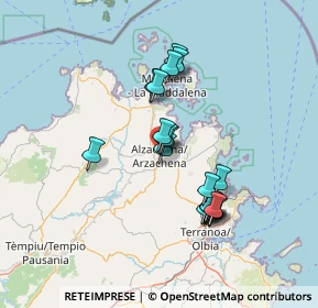 Mappa Strada Statale, 07021 Arzachena SS, Italia (12.9665)