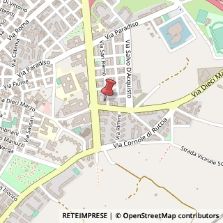 Mappa Via San Remo, 6, 70026 Modugno, Bari (Puglia)