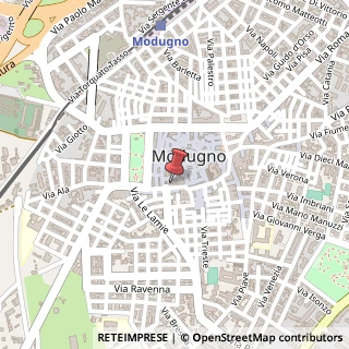 Mappa Corso Umberto I, 20, 70026 Modugno, Bari (Puglia)