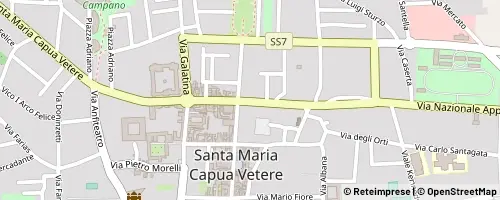 Mappa Santa Maria Capua Vetere