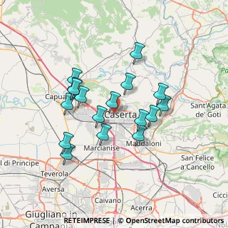 Mappa Via Col. Michele Camusso, 81100 Caserta CE, Italia (6.62118)