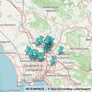 Mappa Via Michele Camusso, 81100 Caserta CE, Italia (9.14)