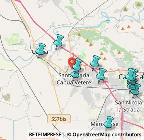 Mappa Victoria Park, 81055 Santa Maria Capua Vetere CE, Italia (5.40571)