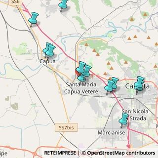 Mappa Victoria Park, 81055 Santa Maria Capua Vetere CE, Italia (4.66417)