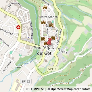 Mappa Via Roma, 2, 82019 Sant'Agata de' Goti, Benevento (Campania)