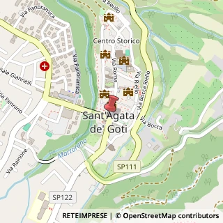 Mappa Via Roma, 4, 82019 Sant'Agata de' Goti, Benevento (Campania)