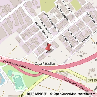 Mappa Via degli Arredatori, 8, 70026 Modugno, Bari (Puglia)