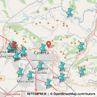 Mappa Via Cefarelli, 81100 Caserta CE, Italia (6.40611)