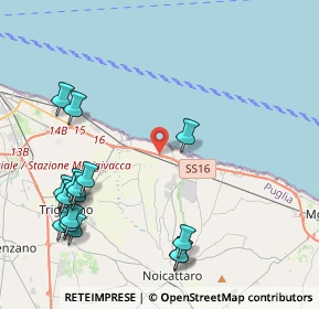Mappa Via Bari, 70126 Bari BA, Italia (5.59313)