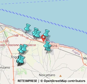 Mappa Via Bari, 70126 Bari BA, Italia (4.27188)