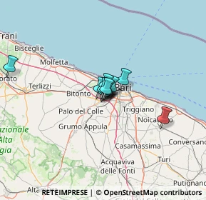 Mappa Via Adige, 70026 Modugno BA, Italia (6.08727)