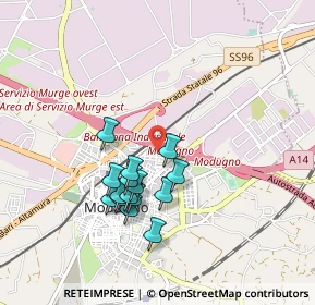Mappa Via Adige, 70026 Modugno BA, Italia (0.83933)