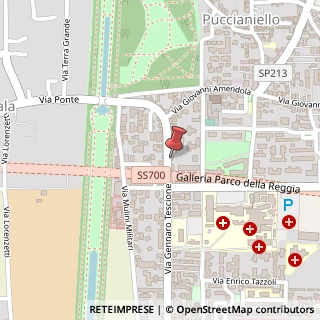 Mappa Via Gennaro Tescione, 186, 81100 Caserta, Caserta (Campania)