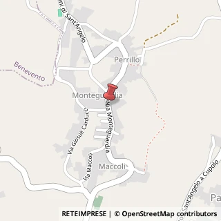 Mappa Via Giacomo Leopardi, 43, 82010 Maccoli-perrillo BN, Italia, 82010 Sant'Angelo a Cupolo, Benevento (Campania)