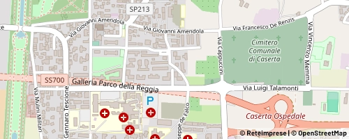 Mappa Caserta