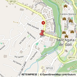 Mappa Viale dei Caduti, 11, 82019 Sant'Agata de' Goti, Benevento (Campania)