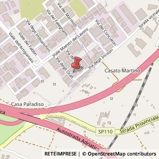 Mappa Via degli Orafi, 20, 70026 Modugno, Bari (Puglia)