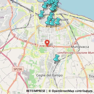 Mappa Via Carlo Alberto dalla Chiesa, 70124 Bari BA, Italia (3.19313)