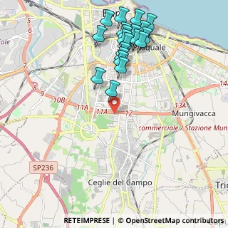 Mappa Via Carlo Alberto dalla Chiesa, 70124 Bari BA, Italia (2.4645)