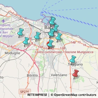 Mappa Via Carlo Alberto dalla Chiesa, 70124 Bari BA, Italia (3.6)