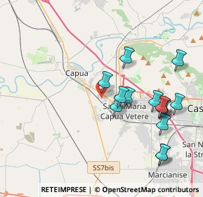 Mappa VIA DELL'ANNUNZIATA, 81055 Santa Maria Capua Vetere CE, Italia (4.35143)
