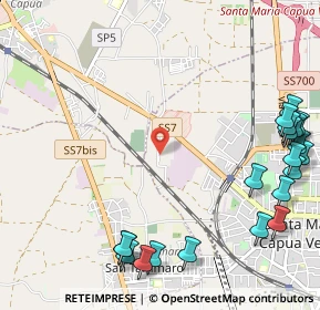 Mappa VIA DELL'ANNUNZIATA, 81055 Santa Maria Capua Vetere CE, Italia (1.6405)