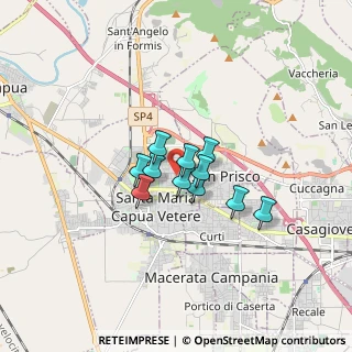 Mappa Via E. della Valle Parco Solaria, 81055 Santa Maria Capua Vetere CE, Italia (1.02909)
