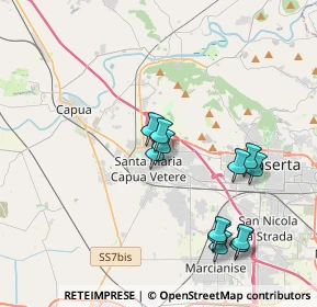 Mappa Via E. della Valle Parco Solaria, 81055 Santa Maria Capua Vetere CE, Italia (4.04333)