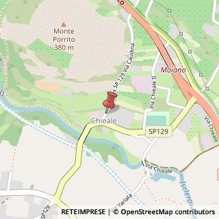 Mappa Via Chieale, 10, 82010 Moiano, Benevento (Campania)