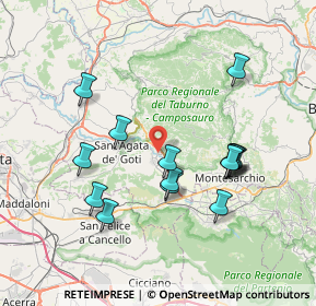 Mappa Via Varlata, 82010 Moiano BN, Italia (7.686)